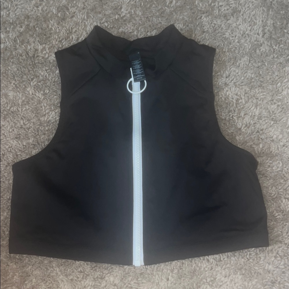 Skims Zip-Up Swimsuit